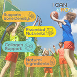 Fawelo I Can Grow: etiqueta con datos nutricionales claros para padres.