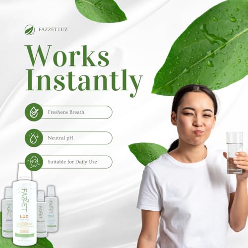 FAZZET LUZ etiqueta sin alcohol gluten y parabenos