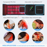 feangli panel led detalle 850nm, uso sencillo durante sesiones en casa