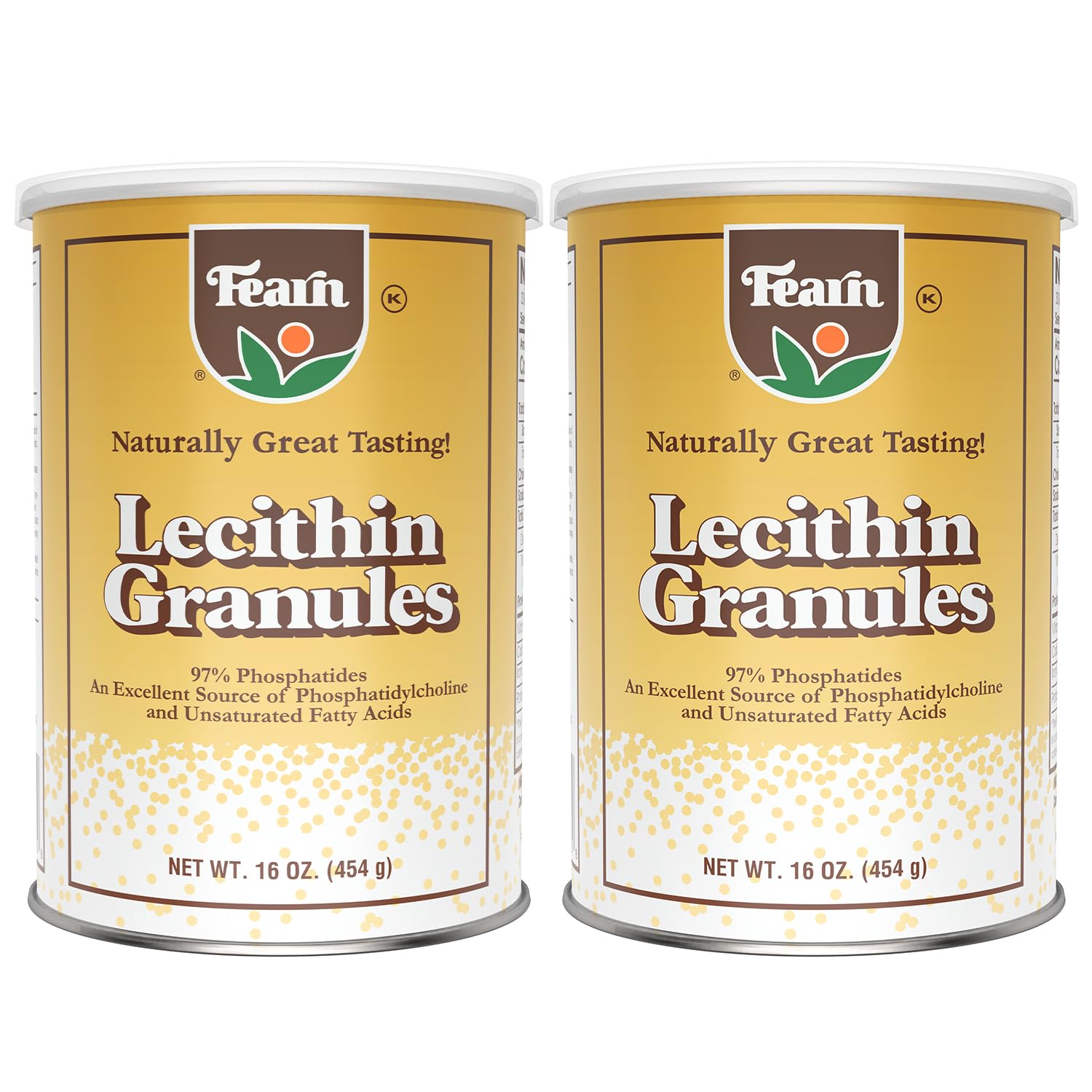 Fearn Lecitina soja granulos para cocina diaria, mejora emulsión en comidas.
