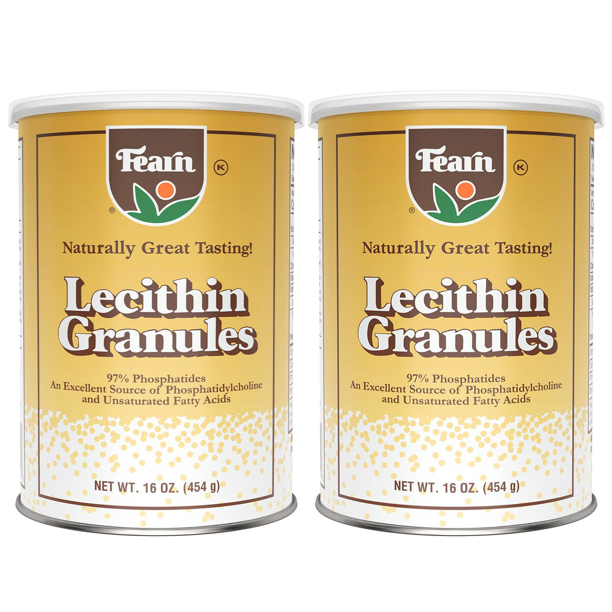 Fearn Lecitina soja granulos para cocina diaria, mejora emulsión en comidas.