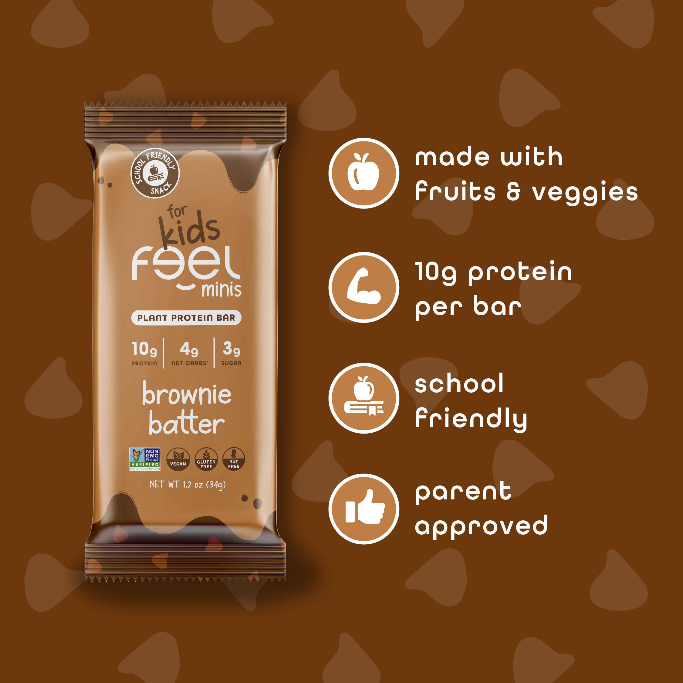 FEEL Bar Minis sin gluten, opción segura para la escuela