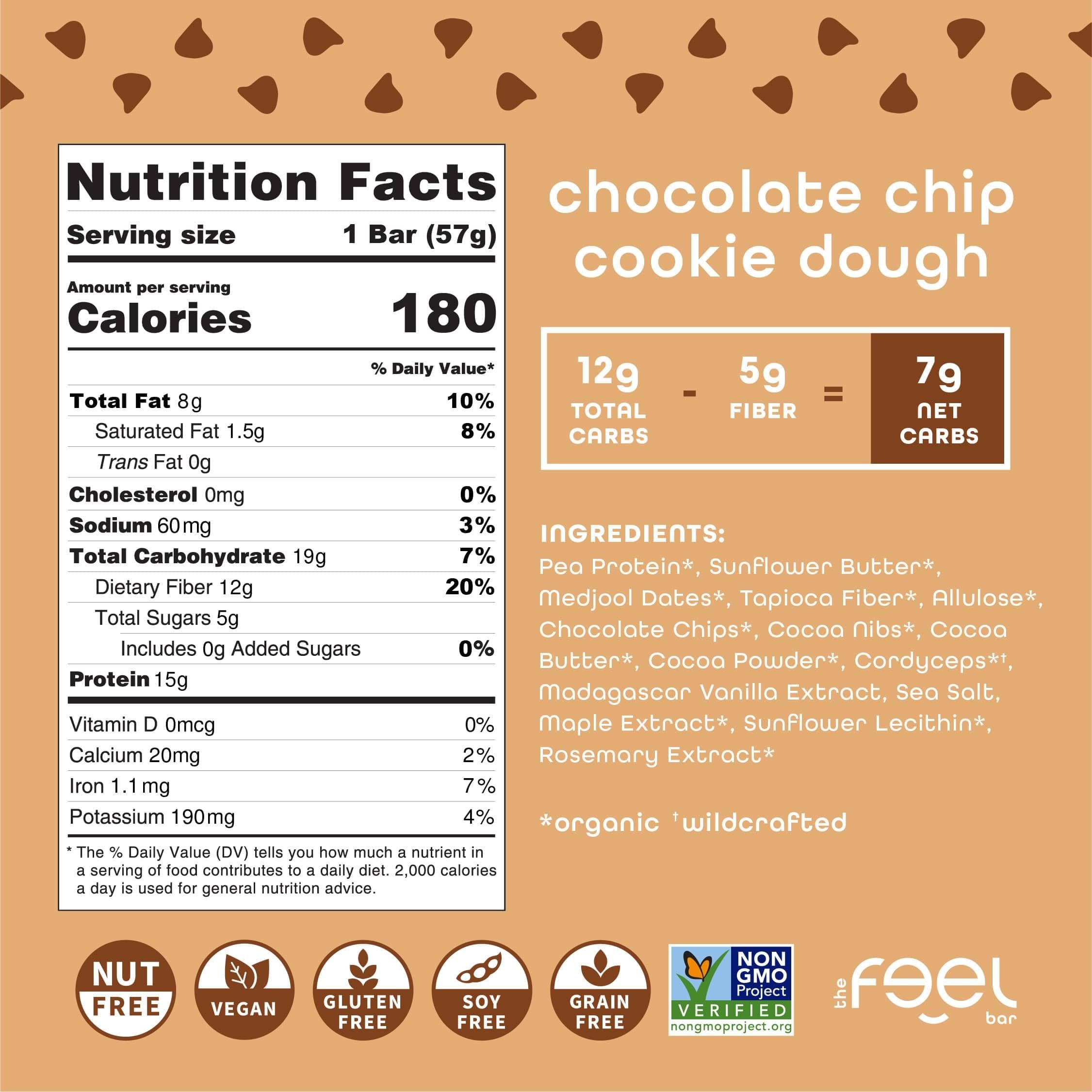 FEEL Barra vegana Balance, estilo de vida activo con snack conveniente.