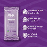 Barras FEEL 15 g proteína vegetal, recuperación y energía sostenida