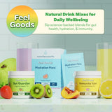 Feel Goods Gut Guardian: sabor mango orgánico ideal para mezclar en tu bebida.