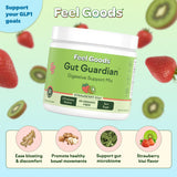Feel Goods Gut Guardian sobre para mezclar en agua, consumo práctico.
