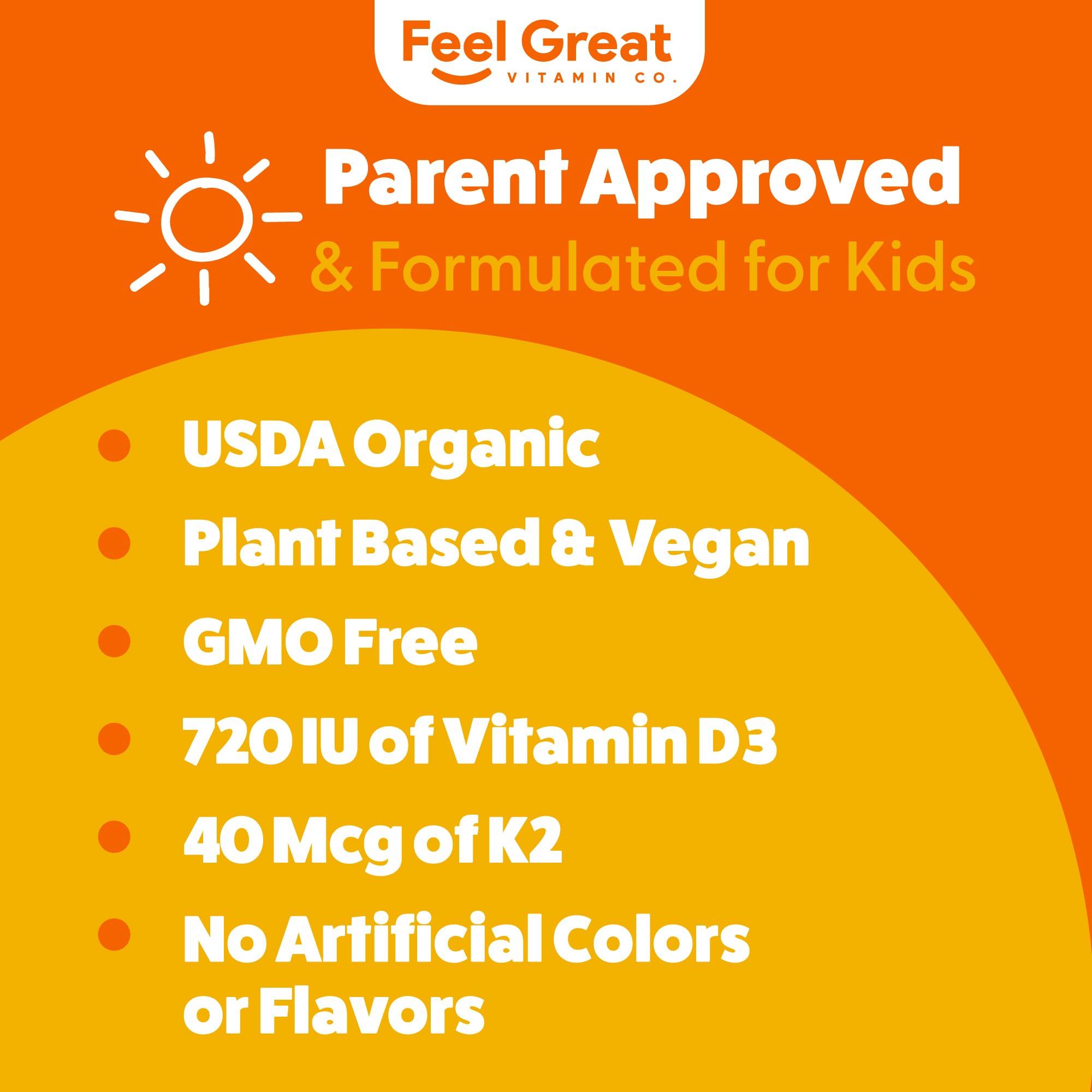 Feel Great Vitamina D3 K2: absorción óptima gracias a la K2.