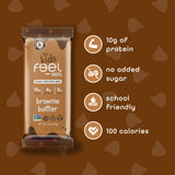 FEEL ninos barras proteina minis sin frutos secos, opción segura para alergias.