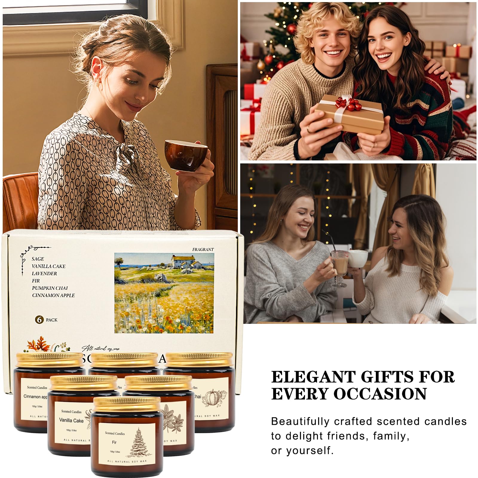 Feibao: ambiente relajante en casa con velas aromáticas para descanso.