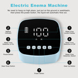 Feiorn enema kit con pantalla LCD para monitorear velocidad y batería