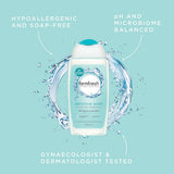 Femfresh envase suave y práctico para uso diario.