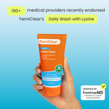 FemiClear fórmula suave con ingredientes naturales para uso diario