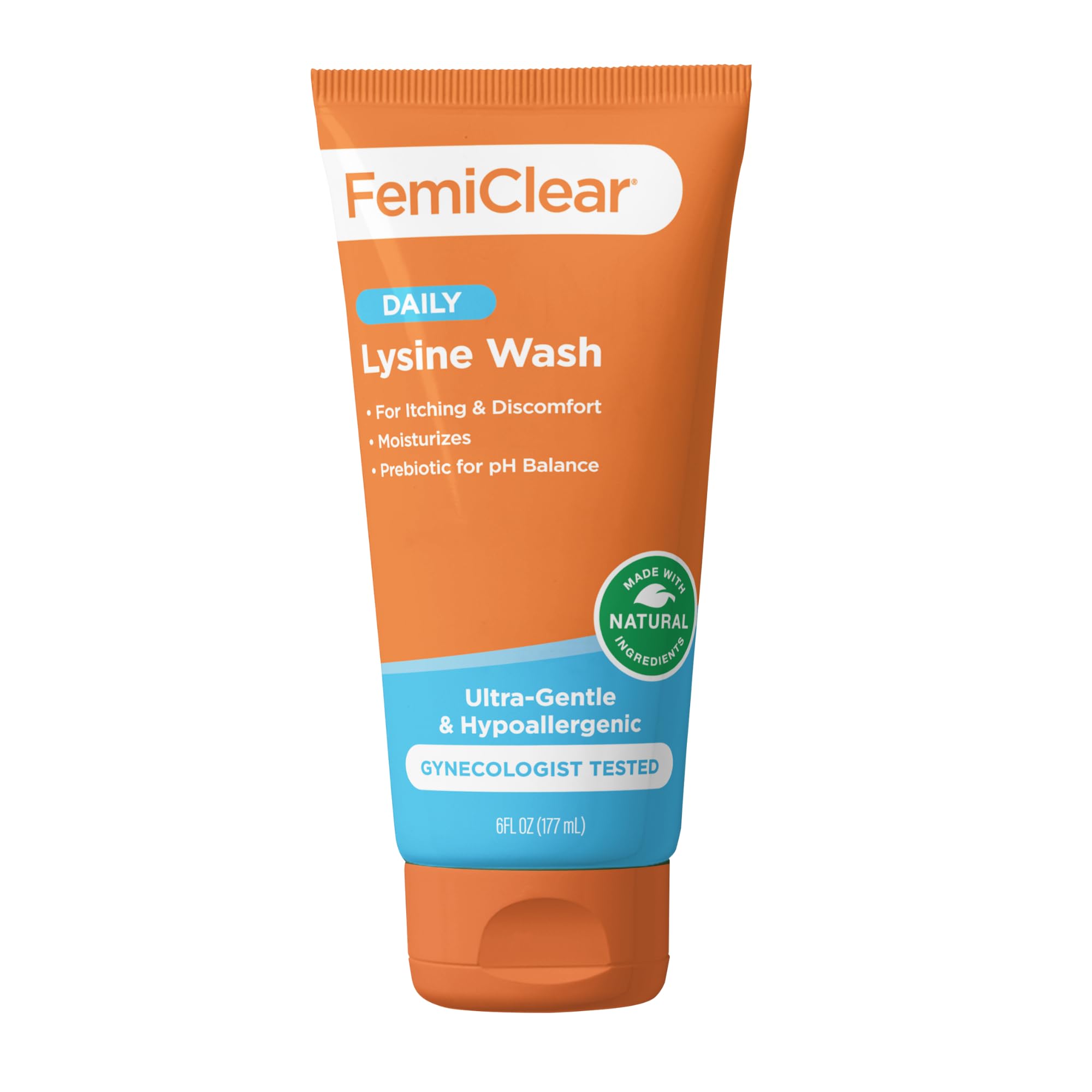 FemiClear lavado femenino ultra suave en botella, cuidado diario