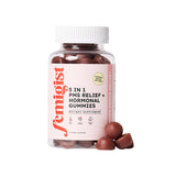 Envase de Femigist PMS Gummies, apoyo suave para el ciclo.
