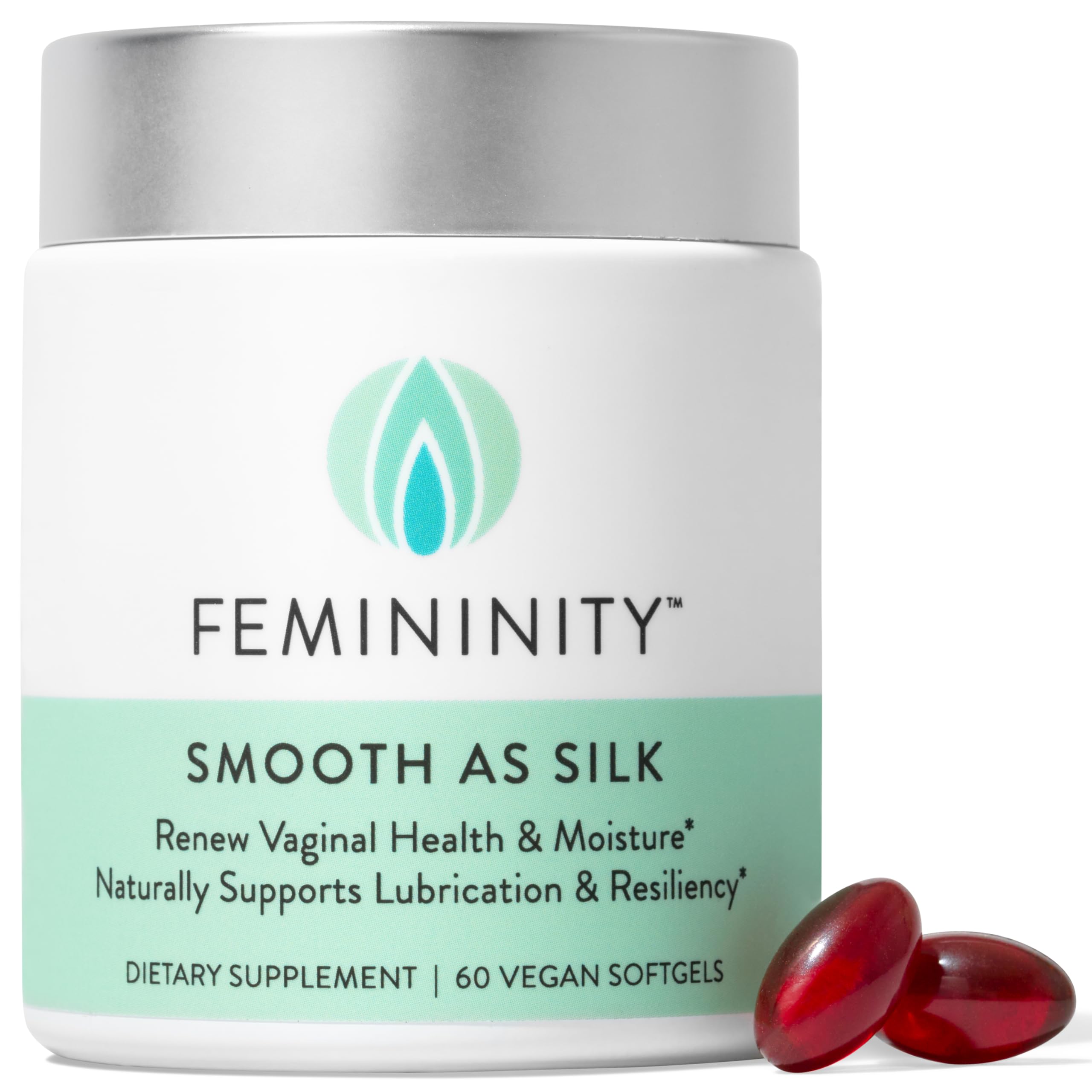 Femininity: cápsulas gel suave en botella para hidratación diaria