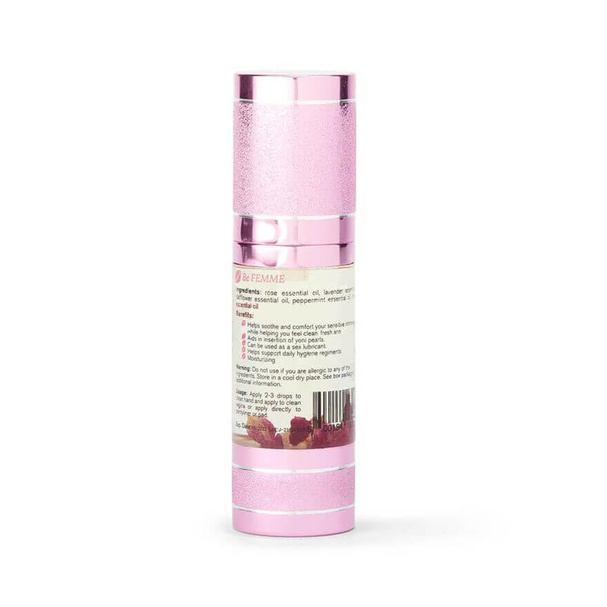 Femme Detox Aroma Rosa ofrece una experiencia fresca para el bienestar íntimo.