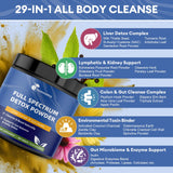 Femmetra Detox 29 en 1, batido-fruta para ingesta rápida.