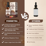 Femmetra Gotas con antioxidantes cúrcuma y semilla de uva para apoyo antioxidante.