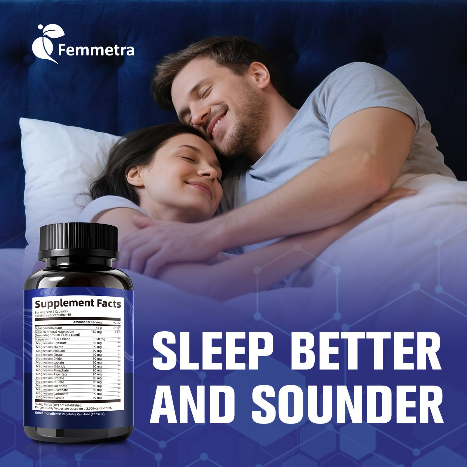 Apoyo al corazón y electrolitos con Femmetra Magnesio Complejo