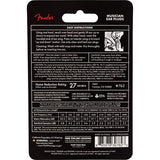 Fender Serie Musico tapones para oidos negro, protección auditiva para músicos en vivo