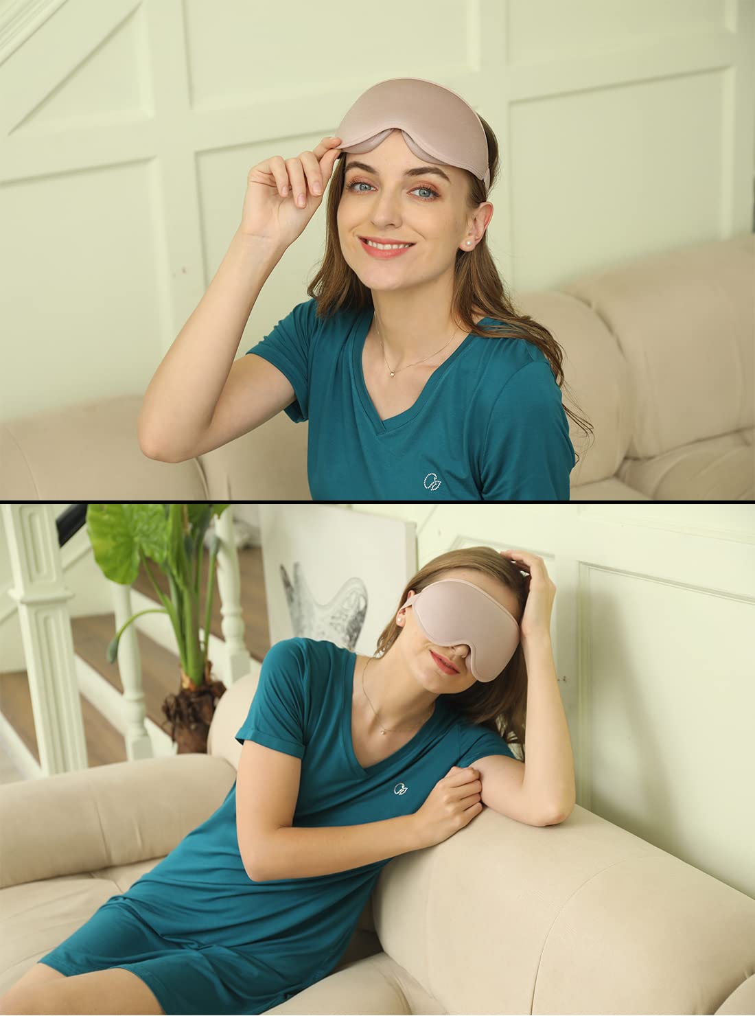 La máscara FengXinZi tiene diseño nasal para evitar filtraciones de luz