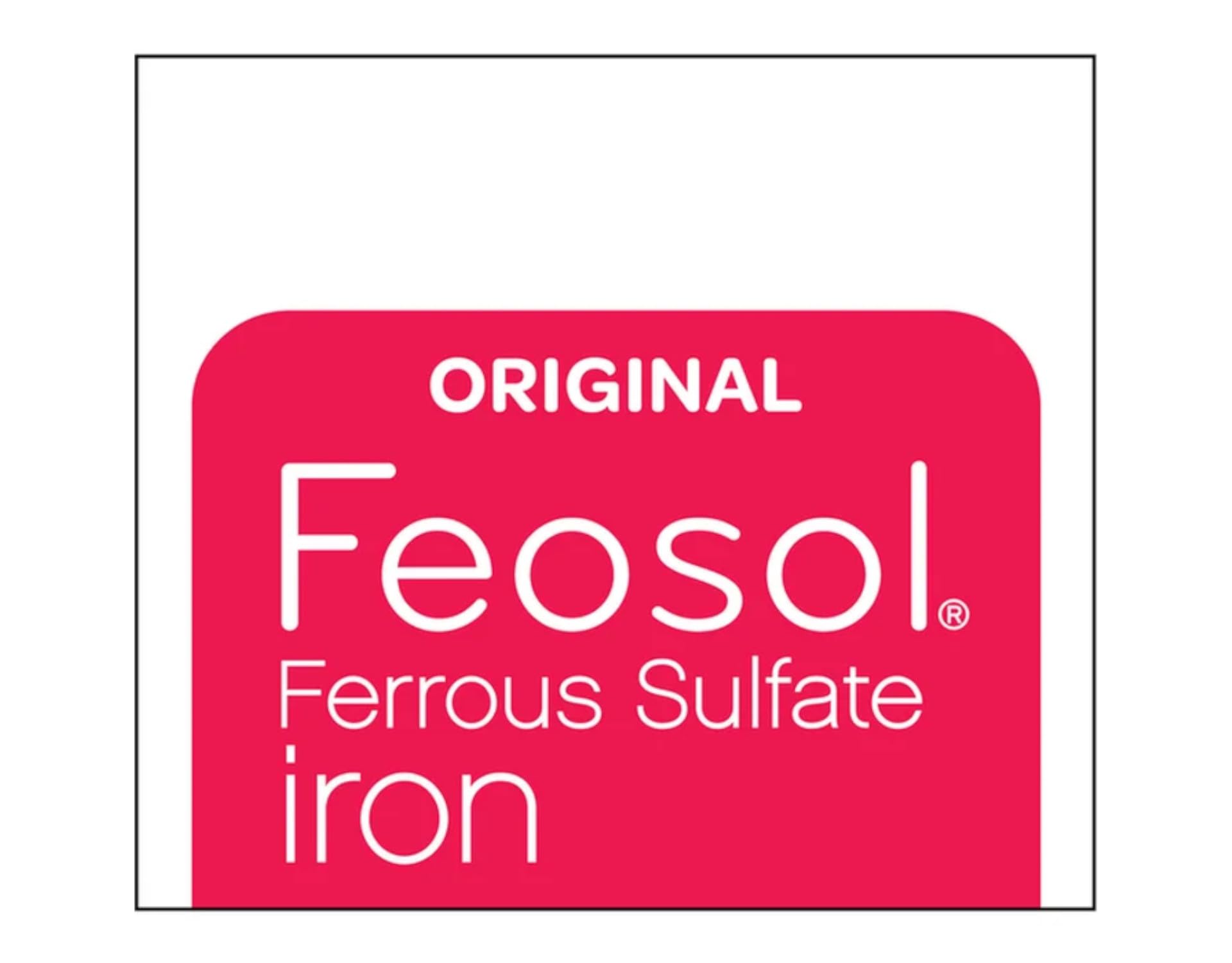Feosol Original, tabletas de 65 mg de hierro para la ingesta diaria