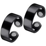 Feraco anillos de cobre magnéticos para dedos, sensación suave y ajuste cómodo para uso diario.