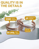 Feraco brazalete magnético de cobre, imanes de neodimio, presencia de alta potencia