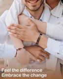 Feraco brazalete cobre, dimensiones prácticas 16,5 cm para ajuste suave.