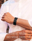 Feraco brazalete imantado con 57 imanes neodimio para equilibrio energético.