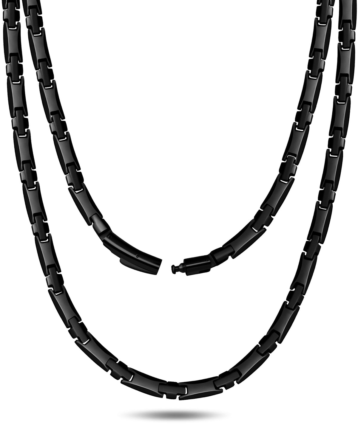 Feraco cadena magnetica 316L, duradera para uso diario.