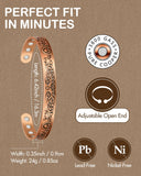 Feraco caja regalo elegante para brazalete de cobre.