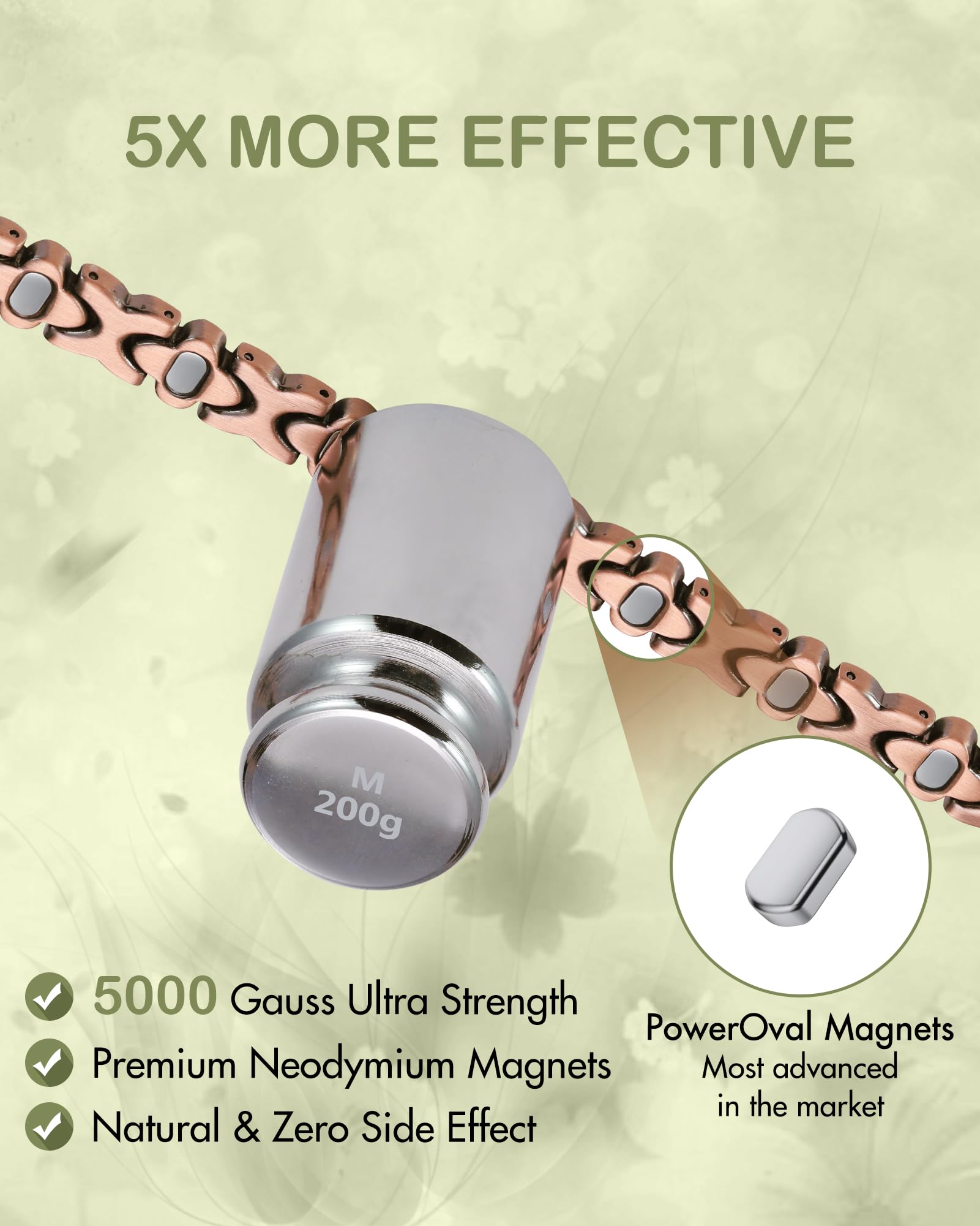 Imanes de neodimnio PowerOval de 5000 gauss destacan en Feraco.