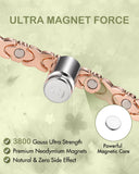 Feraco pulsera cobre talla ajustable: ajuste cómodo y personalizado