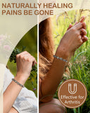 Feraco pulsera de cobre con aventurina y turquesa para looks naturales
