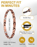 Pulsera Feraco de cobre en caja regalo elegante para sorprender.
