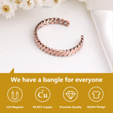 Cierre ajustable de la pulsera Feraco, ajuste sencillo para muñecas