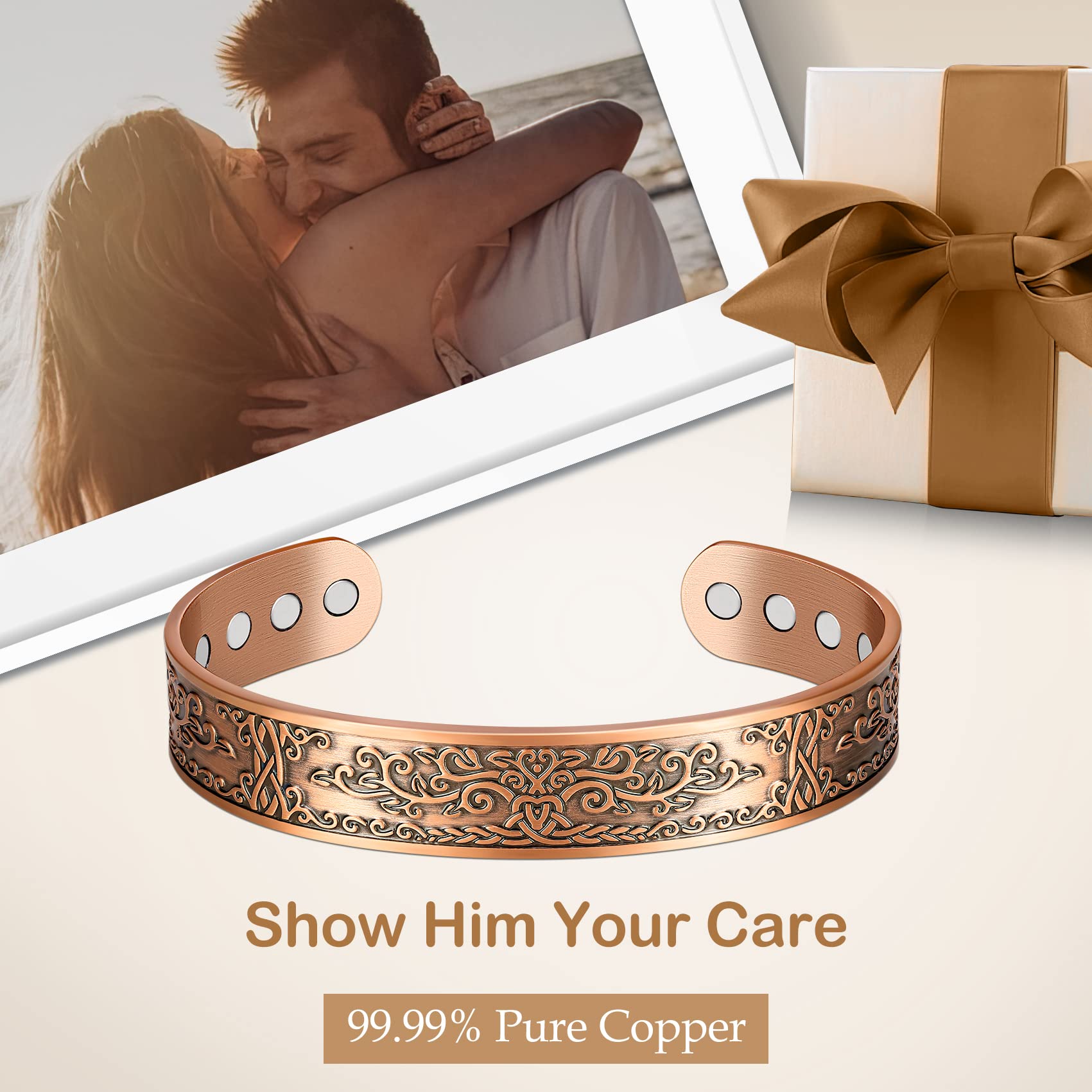 Pulsera Feraco lista para regalo, uso diario y estilo.