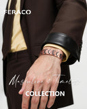 Pulsera Feraco de cobre con imanes 3800 Gauss para equilibrio diario