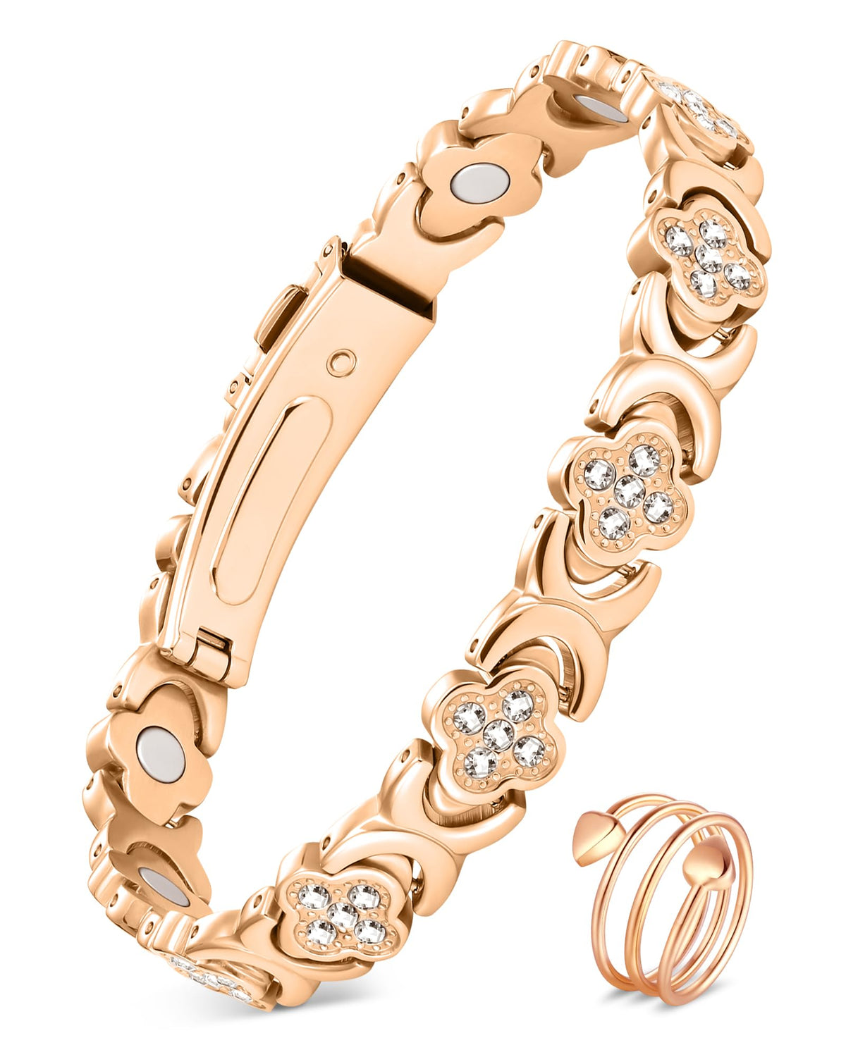 Pulsera Feraco de cobre con imanes neodimio para uso diario y estilo.