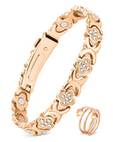 Pulsera Feraco de cobre con imanes neodimio para uso diario y estilo.
