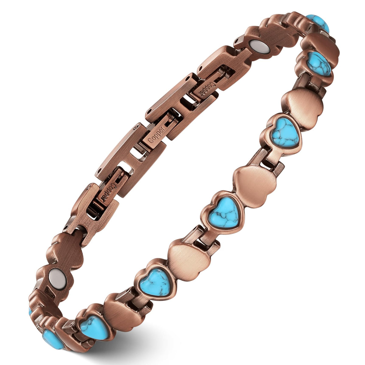 Pulsera Feraco con símbolo de infinito y corazón para equilibrio diario