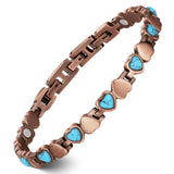 Pulsera Feraco con símbolo de infinito y corazón para equilibrio diario