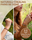 Feraco pulsera cobre ligera y resistente al agua para uso diario.