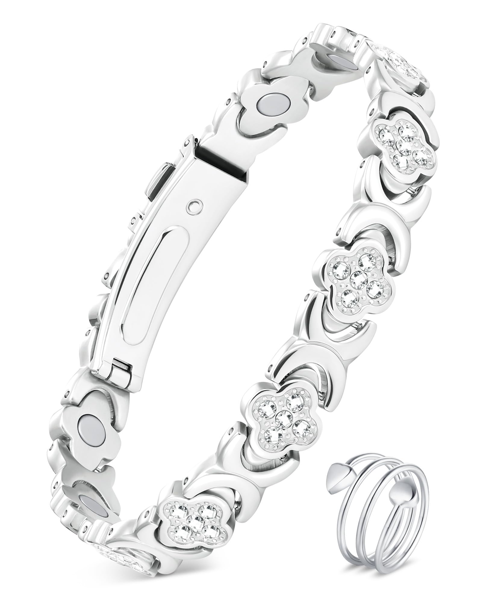 Pulsera magnética Feraco de cobre con neodimio para uso diario