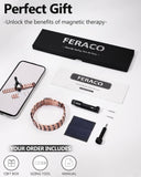 Pulsera de cobre Feraco regalo perfecto para ocasiones especiales