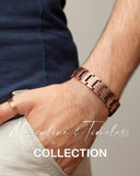 Pulsera Feraco de cobre talla 22 cm, ajuste seguro y cómodo.