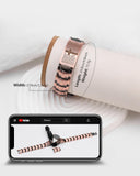 Pulsera Feraco cruz cobre, ajuste de tamaño sencillo para un fitting perfecto.