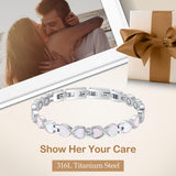 Feraco pulsera magnética, cierre elegante y duradero para regalo especial.