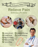 Feraco pulsera magnética con cierre plegable fácil de usar